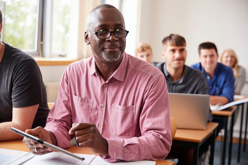 teacher preparing for Praxis aplushigherscores dot com